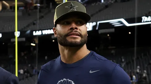 Dak Prescott #4 of the Dallas Cowboys.