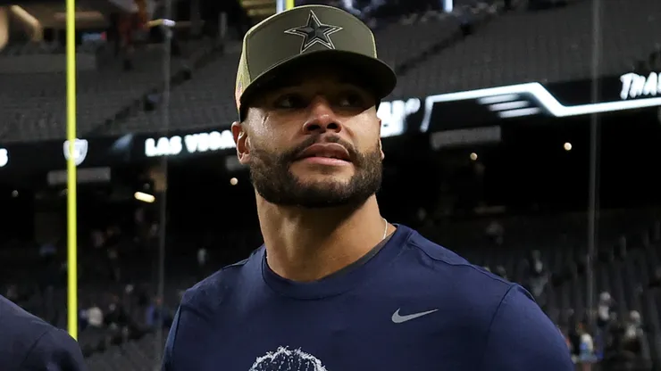 Dak Prescott #4 of the Dallas Cowboys.