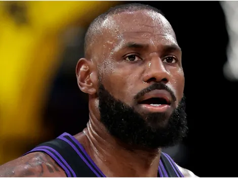 LeBron James jokes about the current shape of his son Bronny following Lakers' season debut