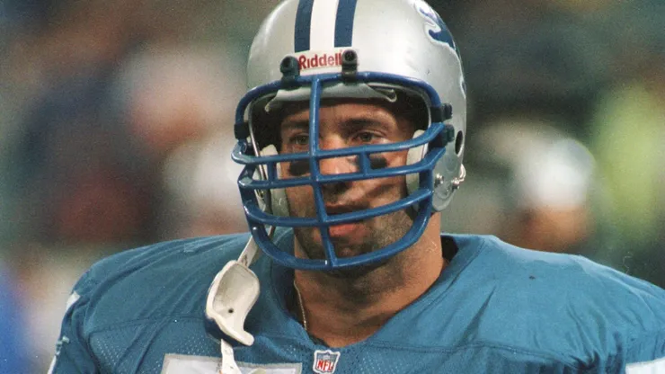 Chris Spielman of the Detroit Lions in 1995.