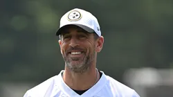 Aaron Rodgers quarterback of the Steelers