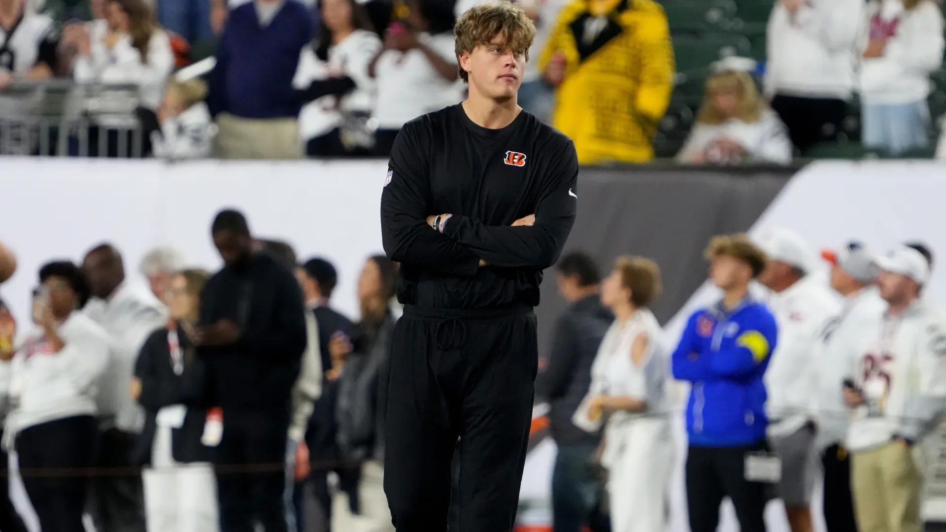 Joe Burrow #9 of the Cincinnati Bengals