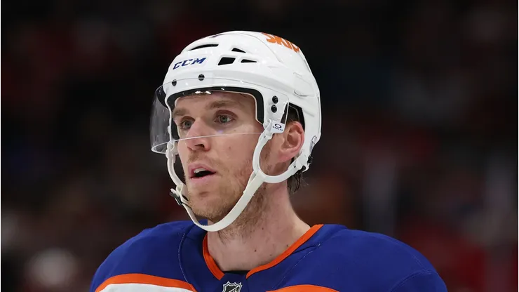 Connor McDavid at Capital One Arena on November 19, 2025 in Washington, DC.