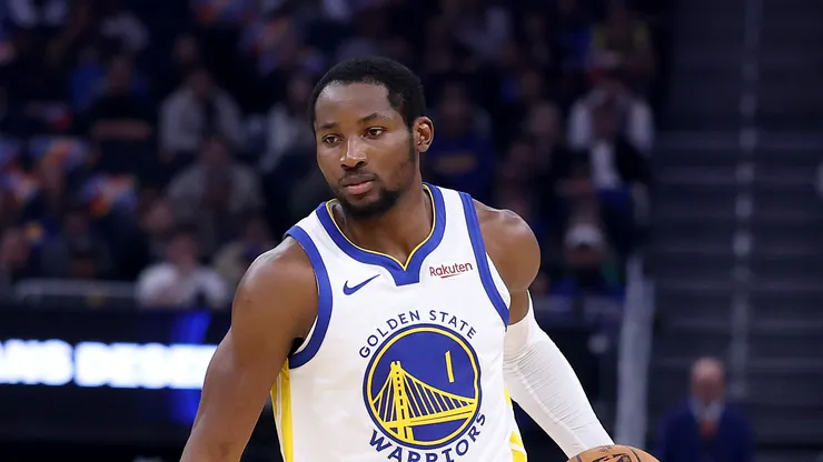 Jonathan Kuminga #1 of the Golden State Warriors.
