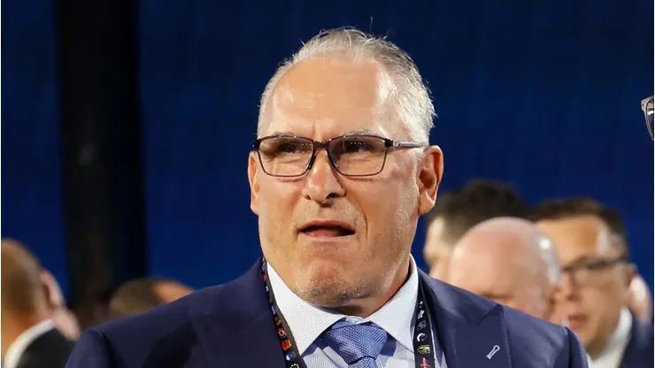 Craig Berube at Sphere on June 28, 2024 in Las Vegas, Nevada.