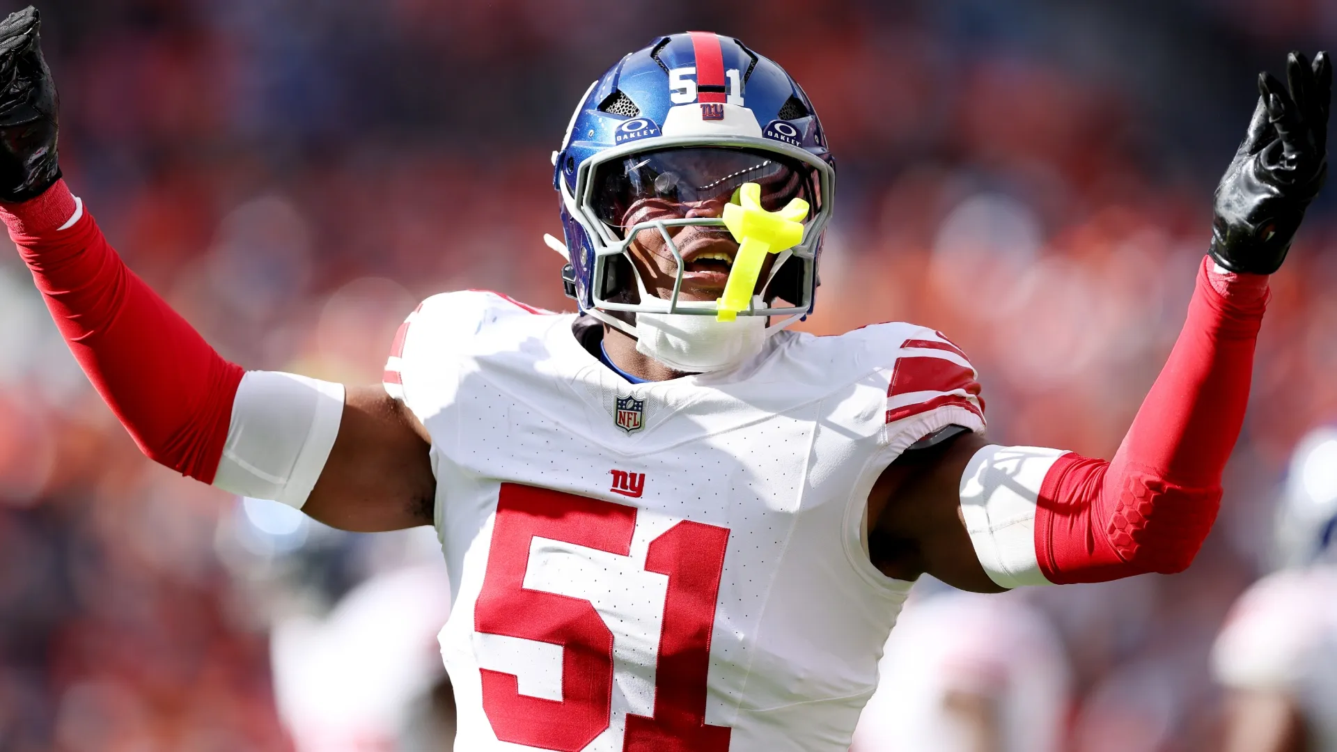 Abdul Carter #51 of the New York Giants