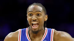 Tyrese Maxey #0 of the Philadelphia 76ers.