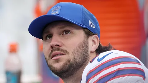 Josh Allen quarterback of the Buffalo Bills
