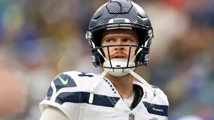 Sam Darnold #14 of the Seattle Seahawks