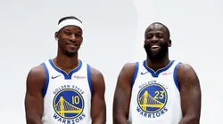 Jimmy Butler and Draymond Green of Golden State Warriors.