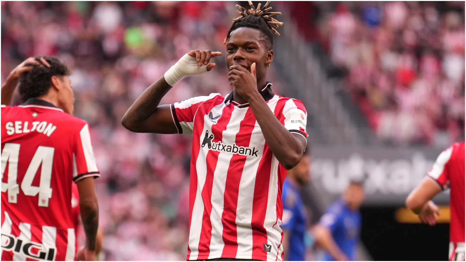 Nico Williams of Athletic Club – Juan Manuel Serrano Arce/Getty Images
