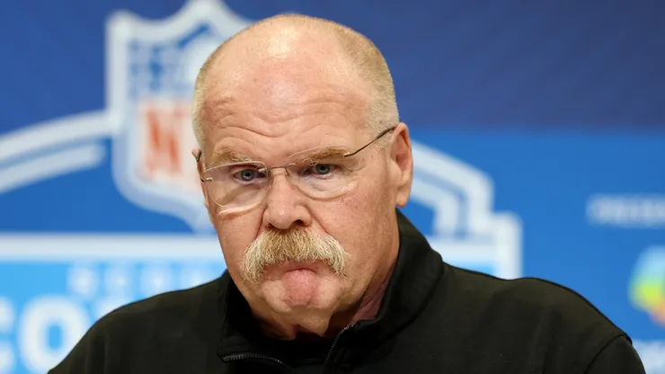 Andy Reid head coach of the Kansas City Chiefs