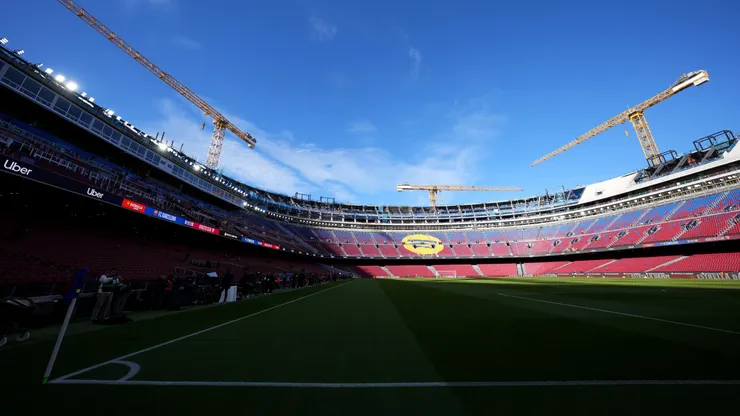 General view inside the stadium prior to the LaLiga EA Sports match.