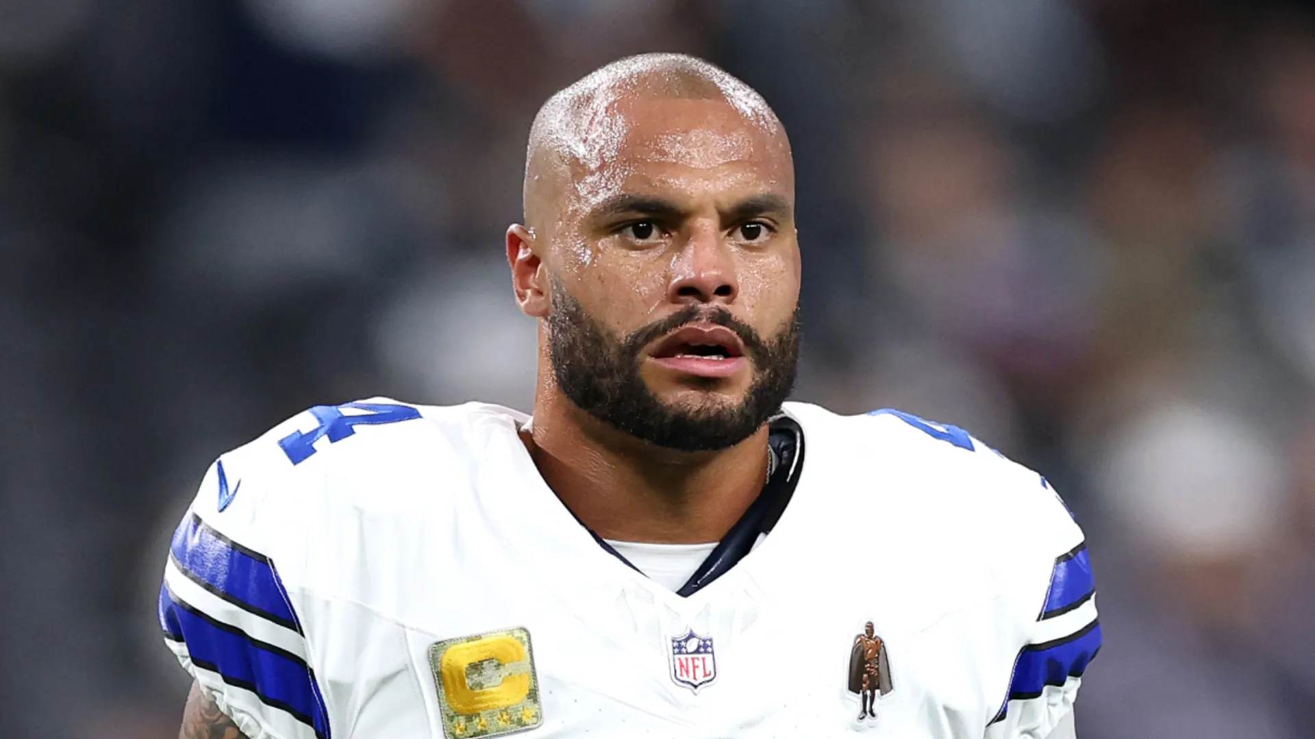 Dak Prescott, star QB for the Dallas Cowboys