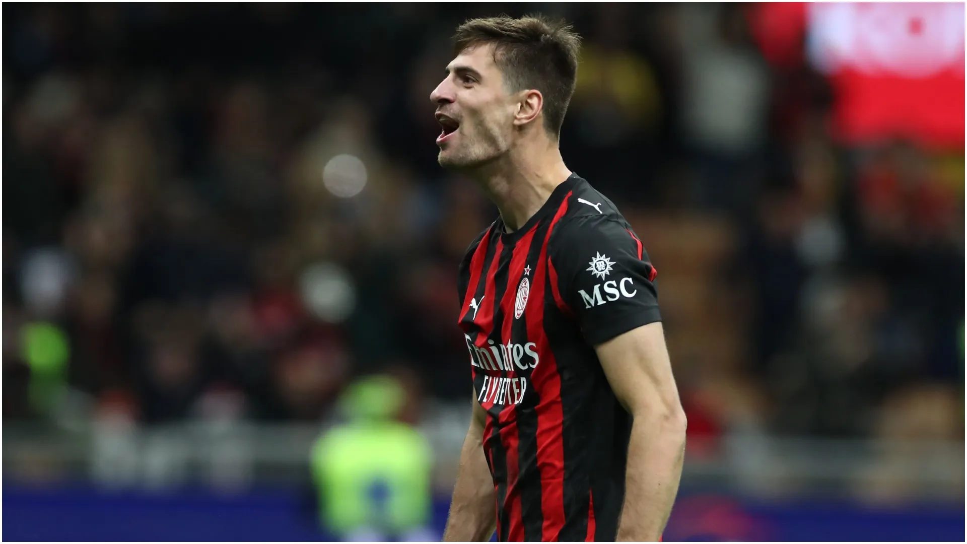 Matteo Gabbia of AC Milan – Marco Luzzani/Getty Images
