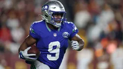 Kenneth Walker III #9 of the Seattle Seahawks