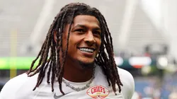 Isiah Pacheco running back of the Kansas City Chiefs