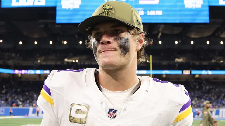 J.J. McCarthy #9 of the Minnesota Vikings.
