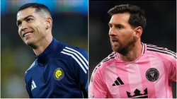 Cristiano Ronaldo of Al Nassr and Lionel Messi of Inter Miami.