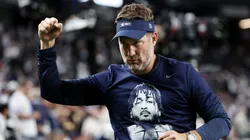 Head coach Brian Schottenheimer of the Dallas Cowboys reacts.