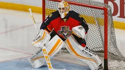 Roberto Luongo #1 of the Florida Panthers in 2015.