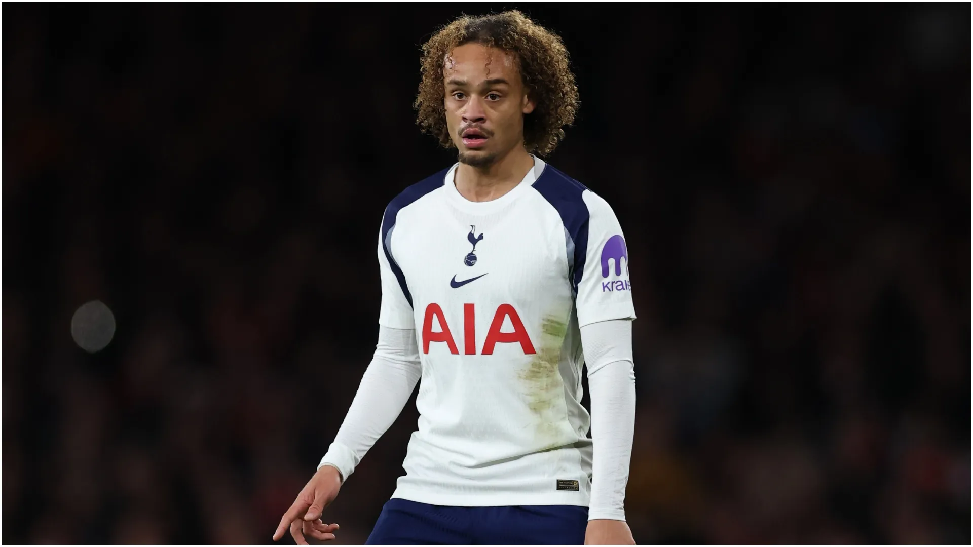 Xavi Simons of Tottenham – Justin Setterfield/Getty Images