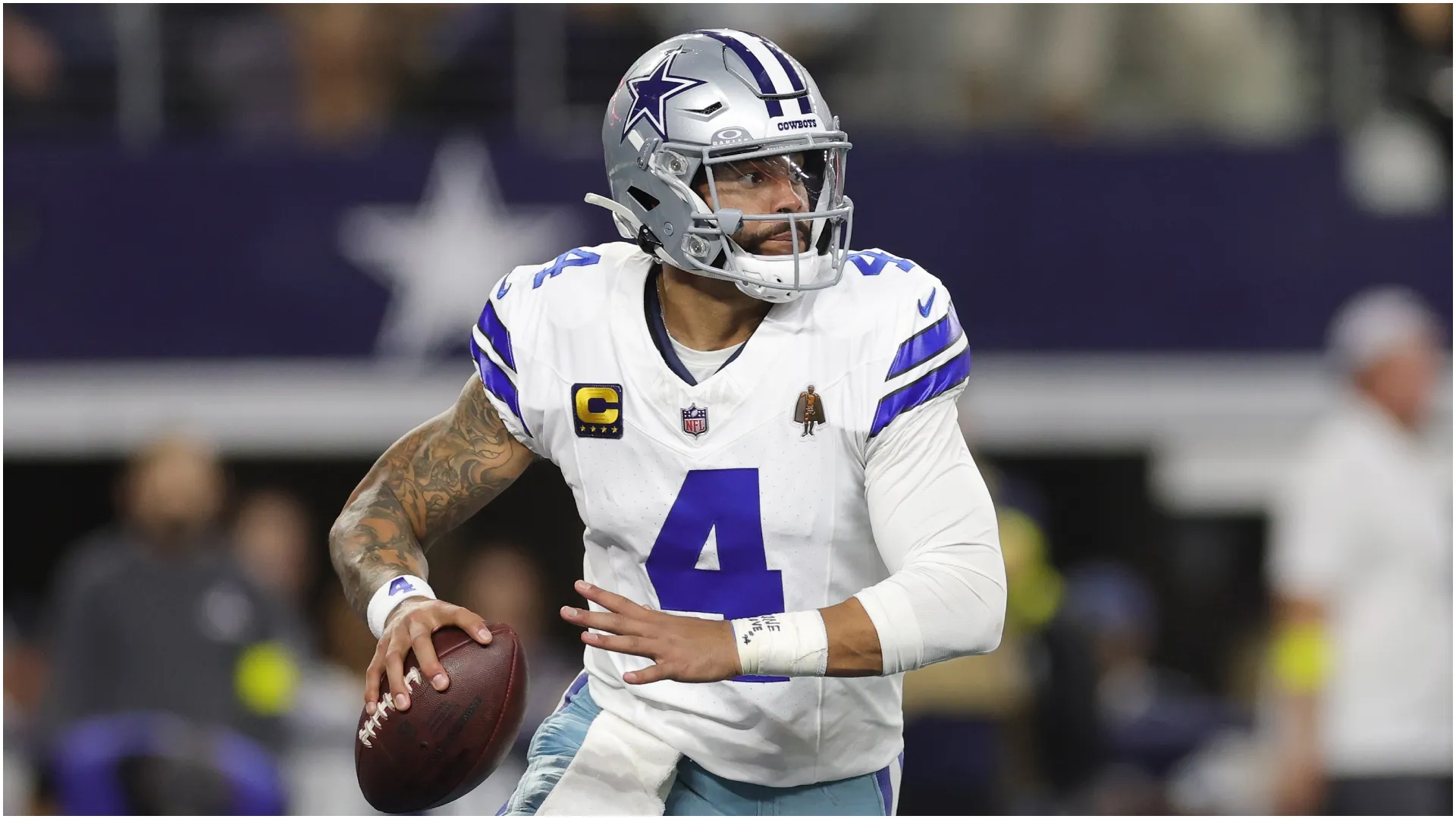 Dak Prescott of the Dallas Cowboys – Stacy Revere/Getty Images