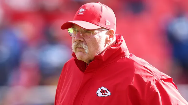 Head coach Andy Reid of the Kansas City Chiefs.