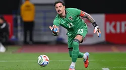 Guillermo Viscarra of Bolivia in action during the international friendly match between Japan and Bolivia.