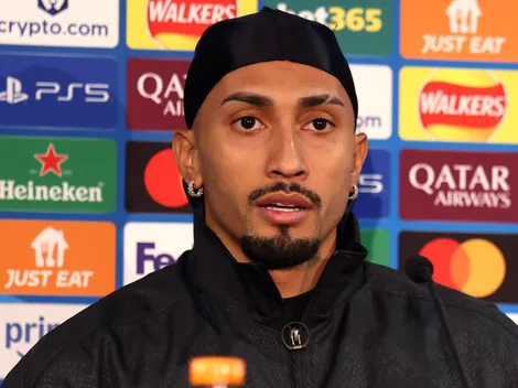 Why is Raphinha not starting today for Barcelona vs Chelsea on Matchday 5 of 2025-26 Champions League?