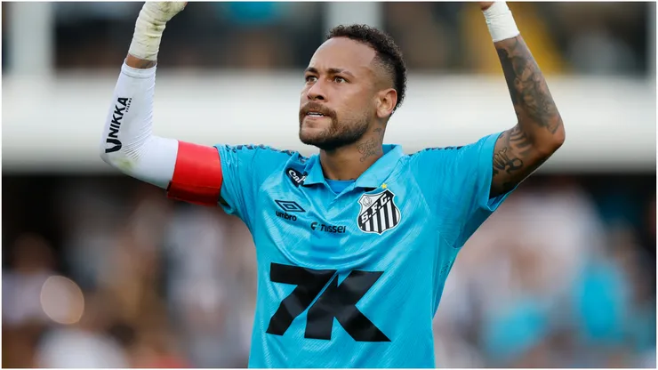 Neymar of Santos