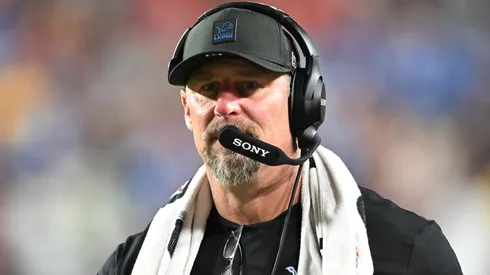 Head coach Dan Campbell of the Detroit Lions.