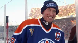 Wayne Gretzky #99 of the Edmonton Oilers in 2003.