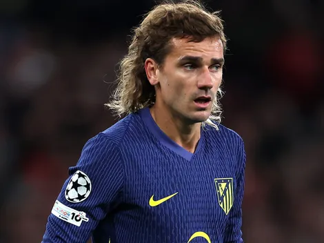 Why is Antoine Griezmann not starting today for Atletico Madrid vs Inter Milan?