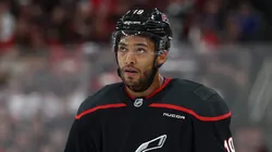 K'Andre Miller at Lenovo Center on October 09, 2025 in Raleigh, North Carolina.