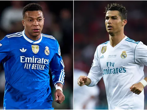 Mbappe breaks Ronaldo's career-high through 5 UCL games with 4 goals for Real Madrid