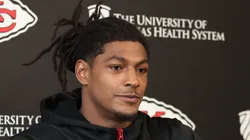 Isiah Pacheco running back of the Kansas City Chiefs