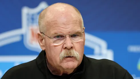 Andy Reid head coach of the Kansas City Chiefs