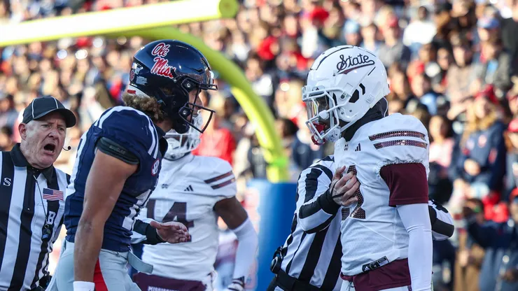 Ole Miss host Mississippi State at Vaught-Hemingway Stadium in Oxford, Mississippi.
