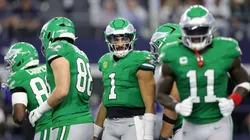 Jalen Hurts #1 of the Philadelphia Eagles in 2025.