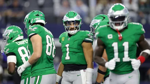 Jalen Hurts #1 of the Philadelphia Eagles in 2025.