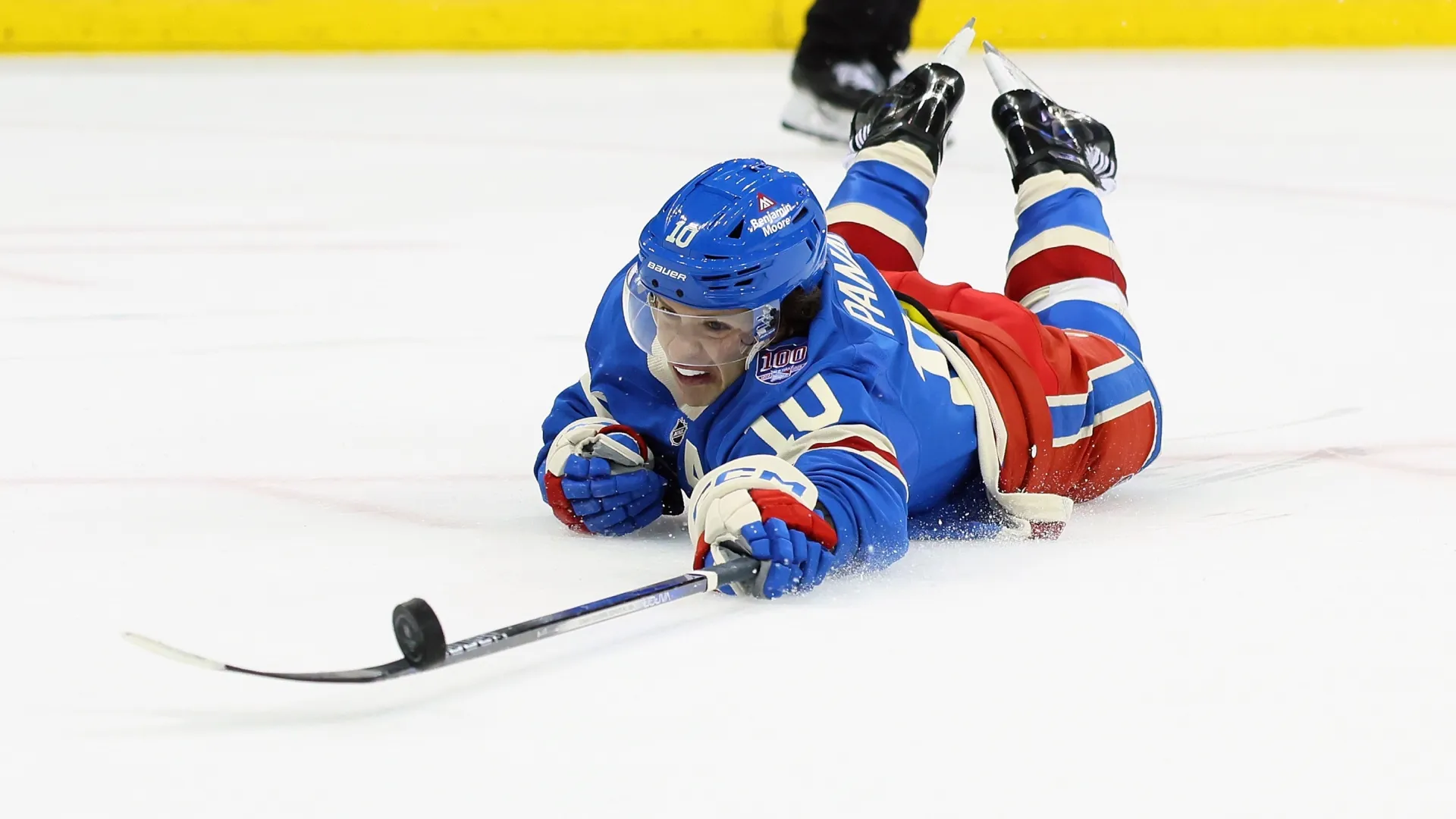 Artemi Panarin assisted on the game-winning goal as the Rangers beat the Hurricanes 4-2. Bruce Bennett/Getty Images.