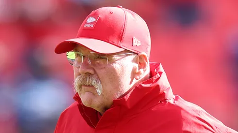 Andy Reid head coach of the Kansas City Chiefs