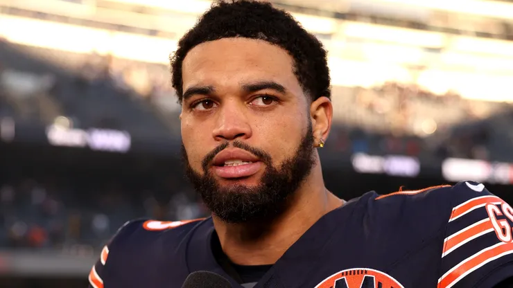 Caleb Williams #18 of the Chicago Bears.
