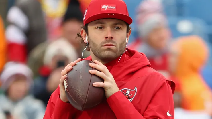 Baker Mayfield #6 of the Tampa Bay Buccaneers.