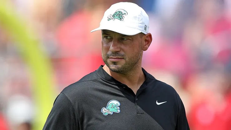 Head coach Jon Sumrall of the Tulane Green Wave.