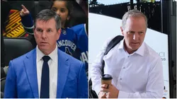 Mike Sullivan (left) and Jon Cooper (right)