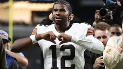 Shedeur Sanders #12 of the Cleveland Browns
