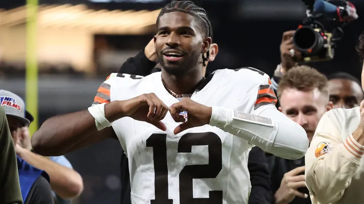 Shedeur Sanders #12 of the Cleveland Browns