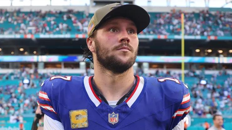 Josh Allen #17 of the Buffalo Bills.